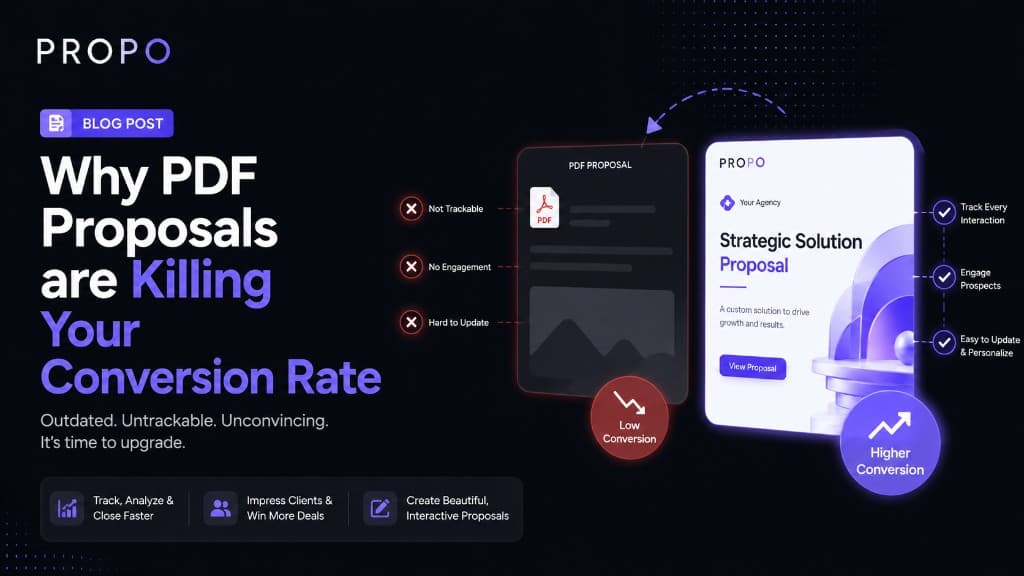 Why PDF Proposals Are Killing Your Conversion Rate